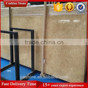 2017 Customized Cheapest Beige Marble Slab thumbnail-2