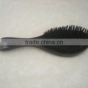 New Curved Wooden Hair Brush thumbnail-1