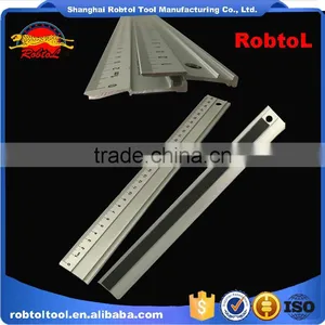Straight Edge Aluminum Ruler Cork Backed no Skid Metric Non Marring Rotting Anodised Finish Etched Scale thumbnail-5