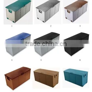Hot Sale Garden Plastic Storage Box Outdoor With 2 Wheels and Handle thumbnail-3