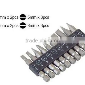 2017 High Quality 10pcs 50mm Screwdriver Bits Set thumbnail-2