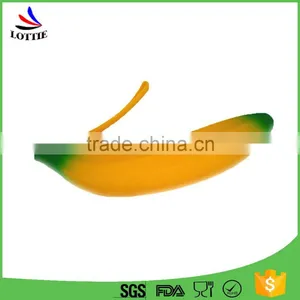 Lottie New Product Wholesale Coin Purse Banana Shaped School Silicone Children Pencil Bag thumbnail-3