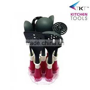 Color Stereoscopic Handle Nylon Kitchen Utensils,nylon Kitchenware Set,nylon Kitchen Tool thumbnail-2