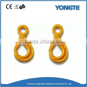 G80 Eye Self-locking Safety Hook/Self Locking Eye Hook thumbnail-1