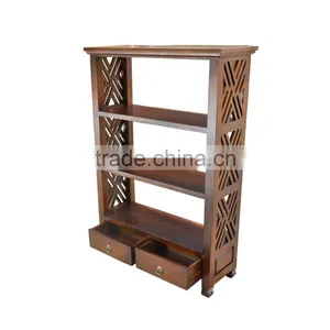 Bookcase Mini Higata Teak Wood Furniture thumbnail-4