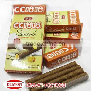 Box Pack 6 Gram Orange Flavored Filling Mini Rolls thumbnail-1