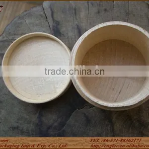 Round Wood Box thumbnail-1