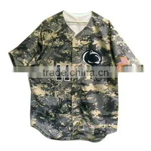 Custom Camo Baseball Jerseys thumbnail-1
