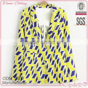 Fashion Cotton Print Long Sleeves High Quality Garment Manufacturer High Quality Men Coat Jacket thumbnail-1