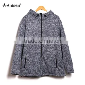 Warm Sherpa and Sweater Fleece Hoodies Men Jacket thumbnail-1