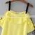 Women Ready Goods Fashion Summer Fancy Yellow Dress thumbnail-2