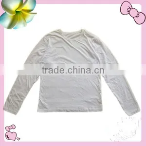Apparel Stocklots Kids Blank T-shirt Color White Wholesale thumbnail-1