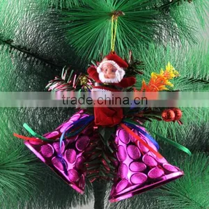 HFR-T321 Gold Plastic Christmas Bells Decoration thumbnail-5