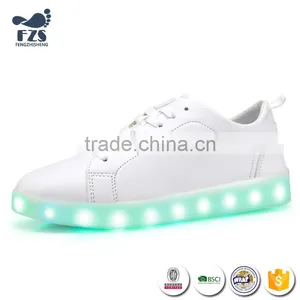 HFR-TS256 Factory Production Lace up Light up Shoes for Men thumbnail-2
