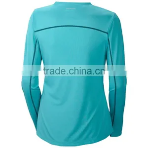 Fancy Soft Design Long Sleeve Woman T-shirt With Flatlock thumbnail-4