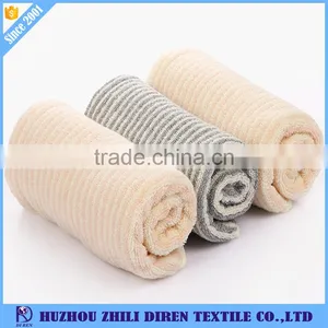 100% Cotton Compressed Stripes Sport Towels thumbnail-2
