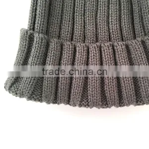 Myfur Matched Color Real Raccoon Fur Bobble Attached Wool Beanie Hat thumbnail-4