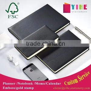 Custom A5/B5/A6 PU Cover Planner Section Sewing Office Notebook thumbnail-1