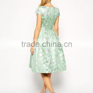 Deep Plunge Metallic Prom Dress thumbnail-2