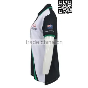 BSCI/ ISO 9001 Factory Wholesale Softtextile Cotton Ladies Women Polo Shirt thumbnail-3