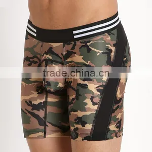 Factory Wholesale Gym Apparel Polyester Mens Jogging Camo Short Pants thumbnail-4
