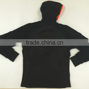 Men's Contrast hi Vis Berber Fleece Zipper up Long Sleeve Sweatshirt thumbnail-2