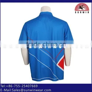 Men's Sportswear Custom Sublimated Table Tennis Jersey Wholesale Made in China thumbnail-2