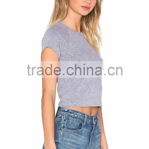 2018 Guangzhou Shandao Garment Factory Custom Logo Summer Hot Style 160g 100% Cotton Short Sleeve O-Neck Women's T Shirt thumbnail-3