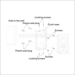 Luxury Condo/Apartment Security and Communication Systems Video Entry Security Systems thumbnail-3