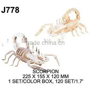 J778 DIY WOODEN PUZZLE SET thumbnail-1