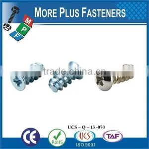 Taiwan M6.3 x 50MM Pozidrive Equivalent Flat Head Euro Cabinet Screw Confirmat Type B Nickel thumbnail-6
