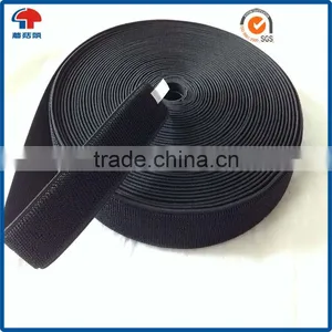 Elastic Unnapped Loop Strap ,50MM Black Elastic Loop,Medical Use Flexible Strap thumbnail-2