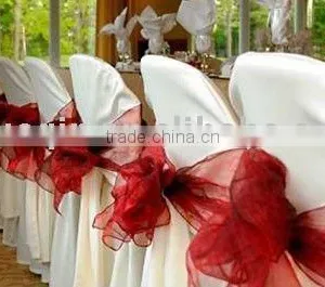 Organze Chair Sashes and Wedding Chair Bow Chair Band thumbnail-1