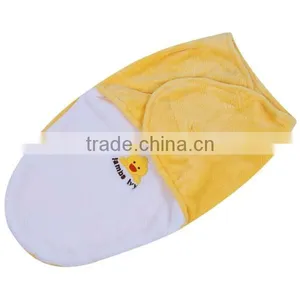 Newborn Fleece Soft Envelope Sleeping Receiving Bag Bedding Baby Blanket Swaddle thumbnail-3