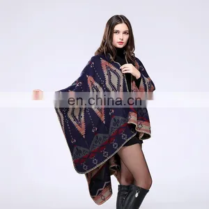 Europe And The United States Thickening Cashmere Scarf Shawl thumbnail-1