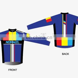 High Quality Dry Fit Bike Jerseys Sets Style and Cycling Wear Sportswear Type Sublimation Bike Kit thumbnail-3