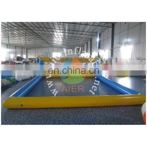 2015 Guangzhou Inflatable Water Volleyball Court for Family Fun thumbnail-1