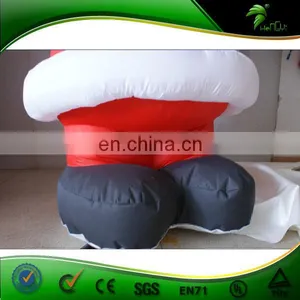 High Quality Inflatable Santa For Christmas , Giant Inflatable Standing Christmas Father for Decoration thumbnail-4