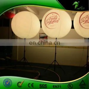 Customized Inflatable LED Balloon/ Inflatable Stand Light Balloon With Factory Lower Price thumbnail-3