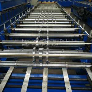 Roof Wall Panel IBR Trapezoidal Roll Forming Machine Metal PPGI Galvanized Steel Profile Lines thumbnail-4