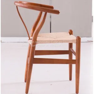 Solid Wood Western Hotel Restaurant Cafe Club Leisure Chair thumbnail-4