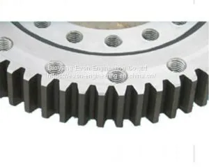 Geared Small For Excavator Slewing Ring Bearing Crane Lazy Susan Turntable Swing Slew Bearing thumbnail-1
