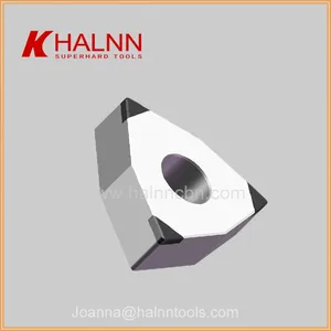 CBN Hard Turning GCr15SiMn Hardened Steel Materials Wind Turbine Bearing With Halnn WNGA080412-3S PCBN Cutting Tool thumbnail-2