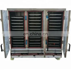 12/24 Trays Commercial Gas or Electric Heating Rice Steaming Machine,gas Rice Steaming Machine thumbnail-2