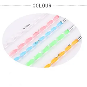 Gel Nail Brush Uv Gel Builder Painting Dotting Pen Manicure Salon Tools thumbnail-1