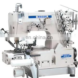 600-38 Right Cutter Small Flat Interlock Sewing Machine thumbnail-1