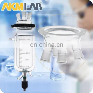 AKMLAB 2L Laboratory Jacketed Glass Reactor Price thumbnail-3