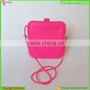 Hottest Sales Custom Silicone Bag Soft Rubber New Design Lady Bag Hand Bag thumbnail-1