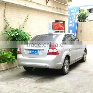 LIYI Full Color Advertising Led Taxi Message Sign Board/led Taxi Sign Screen thumbnail-1