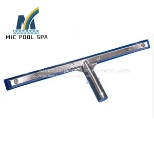 Swimming Pool Accessories 18''/45cm Deluxe Wall Brush With Polished Alu Back Nylon Brush Head thumbnail-2